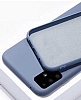 Eiroo Lansman Samsung Galaxy Note 10 Lite Koyu Gri Silikon Klf - Resim 4