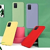Eiroo Lansman Samsung Galaxy Note 10 Lite Koyu Yeil Silikon Klf - Resim 2