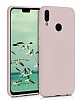 Eiroo Lansman Huawei Y7 2019 Sand Pink Silikon Klf