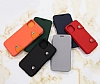 Eiroo Lansman iPhone 11 Pro Max Silikon Kapakl Turuncu Klf - Resim: 3