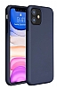 Eiroo Lansman iPhone 11 Lacivert Silikon Klf