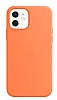 Eiroo Lansman iPhone 12 / iPhone 12 Pro 6.1 in Turuncu Silikon Klf