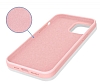 Eiroo Lansman iPhone 13 Mini 5.4 in Koyu Pembe Silikon Klf - Resim: 1