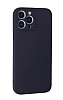 Eiroo Lansman iPhone 13 Pro Kamera Korumal Lacivert Silikon Klf - Resim 1