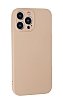 Eiroo Lansman iPhone 13 Pro Max Kamera Korumal Pembe Silikon Klf - Resim: 1