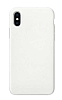 Eiroo Lansman iPhone XS Max Beyaz Silikon Klf