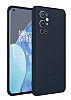 Eiroo Lansman OnePlus 9 Pro Kamera Korumal Lacivert Silikon Klf