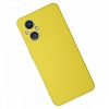Eiroo Lansman Oppo Reno 7 Lite Sarı Silikon Kılıf - Resim: 1