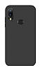 Eiroo Lansman Samsung Galaxy A20S Siyah Silikon Klf