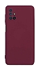 Eiroo Lansman Samsung Galaxy M51 Kamera Korumal Mor Silikon Klf