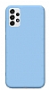 Eiroo Lansman Samsung Galaxy A52 / A52 5G Mavi Silikon Klf
