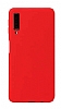 Eiroo Lansman Samsung Galaxy A7 2018 Kırmızı Silikon Kılıf