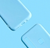Eiroo Lansman Samsung Galaxy A9 2018 Krmz Silikon Klf - Resim 2