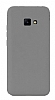Eiroo Lansman Samsung Galaxy J4 Plus Gri Silikon Klf
