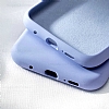 Eiroo Lansman Samsung Galaxy M20 Mavi Silikon Klf - Resim: 1