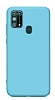 Eiroo Lansman Samsung Galaxy M31 Mavi Silikon Klf