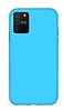 Eiroo Lansman Samsung Galaxy S10 Lite Mavi Silikon Kılıf