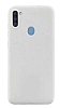 Eiroo Lansman Samsung Galaxy A11 Beyaz Silikon Klf