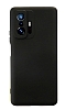 Eiroo Lansman Xiaomi 11T Pro Kamera Korumal Siyah Silikon Klf