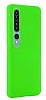 Eiroo Lansman Xiaomi Mi 10 Yeil Silikon Klf