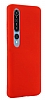 Eiroo Lansman Xiaomi Mi 10 Krmz Silikon Klf