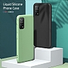 Eiroo Lansman Xiaomi Mi 10T 5G Lila Silikon Klf - Resim: 2