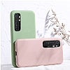 Eiroo Lansman Xiaomi Mi Note 10 Lite Yeil Silikon Klf - Resim: 1