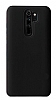 Eiroo Lansman Xiaomi Redmi Note 8 Pro Siyah Silikon Klf
