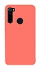 Eiroo Lansman Xiaomi Redmi Note 8 Turuncu Silikon Klf
