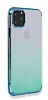 Eiroo Laser Gradient iPhone 11 Yeil Silikon Klf