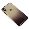 Eiroo Laser Gradient iPhone X / XS Pembe Silikon Klf - Resim 2