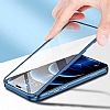 Eiroo Led iPhone 11 360 Rubber Cam Mavi Klf - Resim: 9
