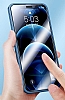 Eiroo Led iPhone 11 360 Rubber Cam Mavi Klf - Resim 8