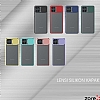 Eiroo Lens Series Samsung Galaxy Note 10 Lite Yeil Silikon Klf - Resim: 1