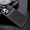 Eiroo Harbor iPhone 12 Pro 6.1 in Siyah Silikon Klf - Resim: 2