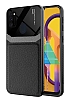 Eiroo Harbor Samsung Galaxy M21 Siyah Silikon Klf