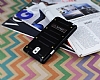 Eiroo Lesan Samsung N9000 Galaxy Note 3 Standl Metal Delikli Siyah Rubber Klf - Resim 3