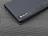 LG G Pro Lite Gizli Mknatsl nce Yan Kapakl Siyah Deri Klf - Resim 3