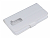 Eiroo LG G2 Mini Standl Czdanl Beyaz Deri Klf - Resim: 4