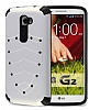 Eiroo LG G2 Super Cool Ultra Koruma Beyaz Klf - Resim: 4