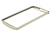 Eiroo LG G3 Metal Bumper ereve Gold Klf - Resim 1