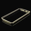 Eiroo LG G3 Metal Bumper ereve Gold Klf - Resim 2