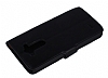 Eiroo LG G3 Standl Czdanl Siyah Deri Klf - Resim: 3