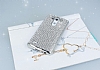 Eiroo LG G3 Tal Silver Silikon Klf - Resim 1