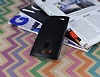 LG G4 Ultra nce Deri Siyah Silikon Klf - Resim 2