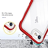 Eiroo Lims iPhone 13 Pro Lacivert Kenarl Silikon Klf - Resim: 2