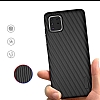 Eiroo Line Samsung Galaxy Note 10 Lite Siyah Silikon Klf - Resim: 3