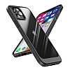 Eiroo Lion iPhone 12 Pro Max 6.7 in Silikon Cam Siyah Klf - Resim: 1