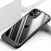 Eiroo Lion iPhone 13 Silikon Cam Siyah Klf - Resim 2