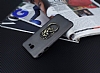 Eiroo Lion Ring Samsung Galaxy J7 Prime / J7 Prime 2 Selfie Yzkl Dark Silver Rubber Klf - Resim 2